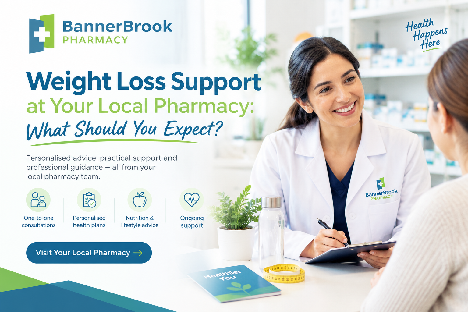 Weight Loss Support at Your Local Pharmacy